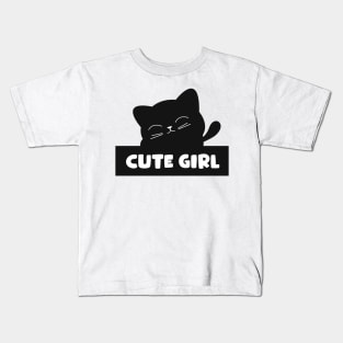 Cute girl Kids T-Shirt